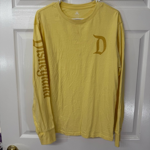 Disneyland Yellow Long Sleeve Tee - Picture 1 of 4